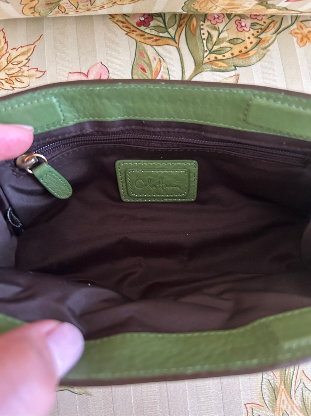 Cole Haan Leather Clutch - Picture 5 of 7